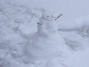 mini snowman